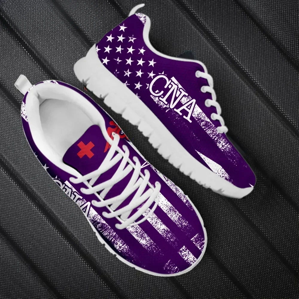 Women'S Fashion Running Shoes - Custom Made Fashion Canada Flag Design