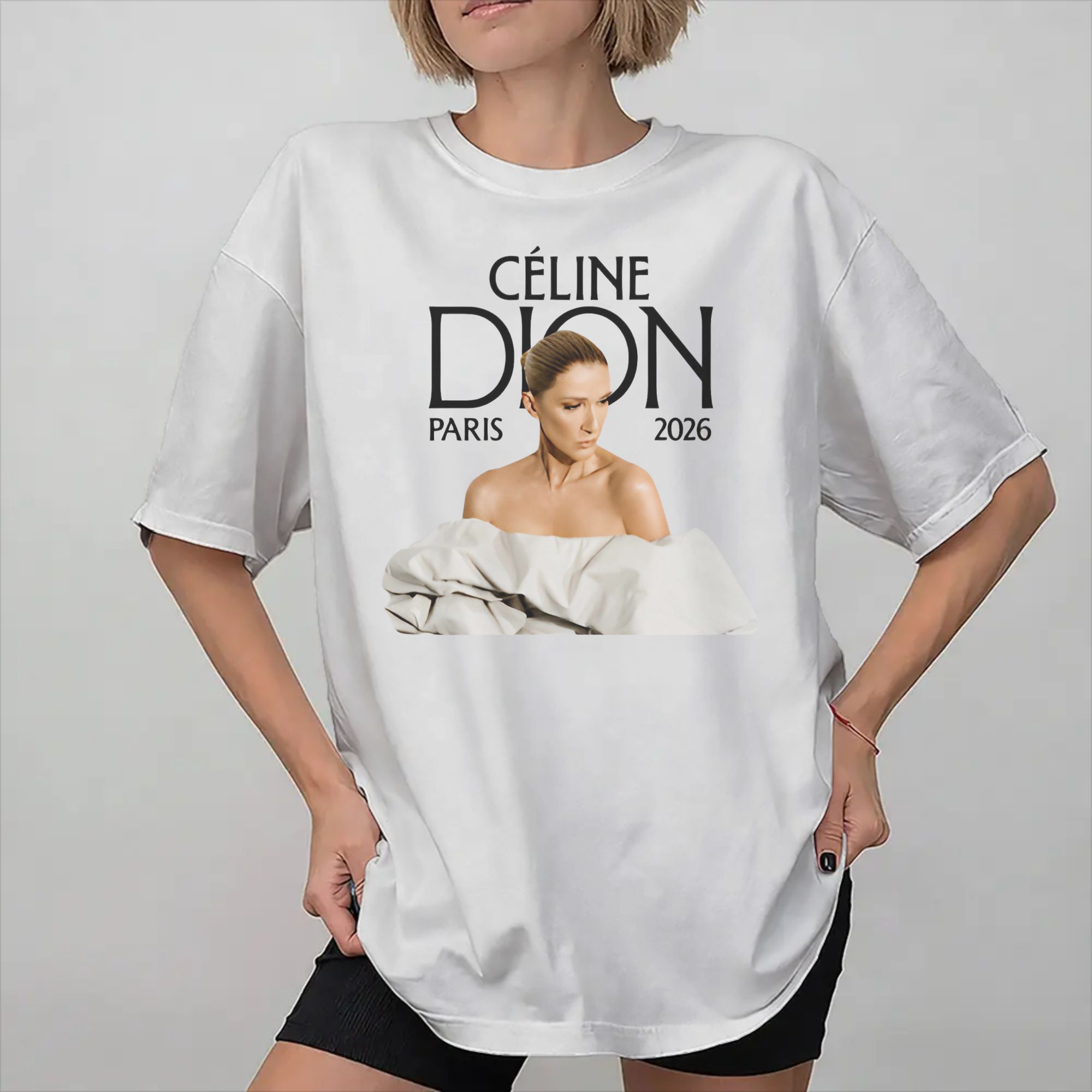 Women'S Fashion Paris - Celines Dions Paris 2026 Tour Merch