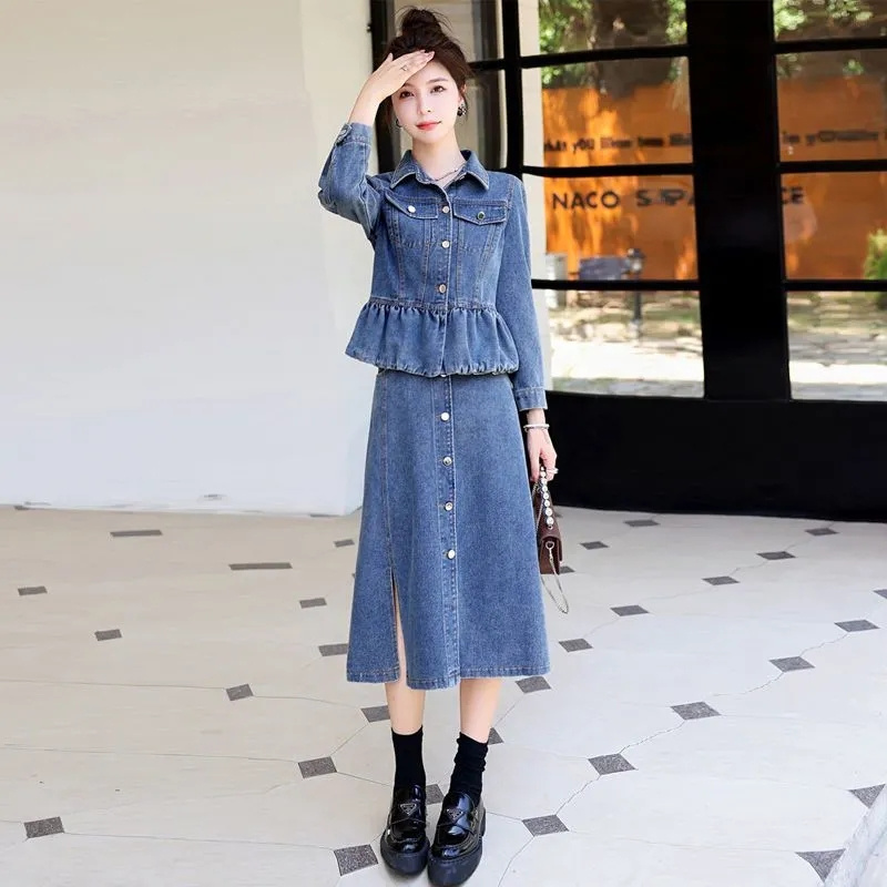 Women'S Fashion Denim Jacket - Cowboy Jacket Female New 2024 Spring