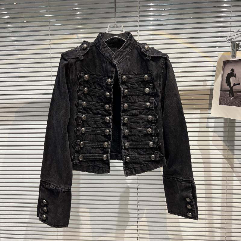 2026 Autumn New Fashion Metal  - Women'S Fashion Denim Jacket review and price