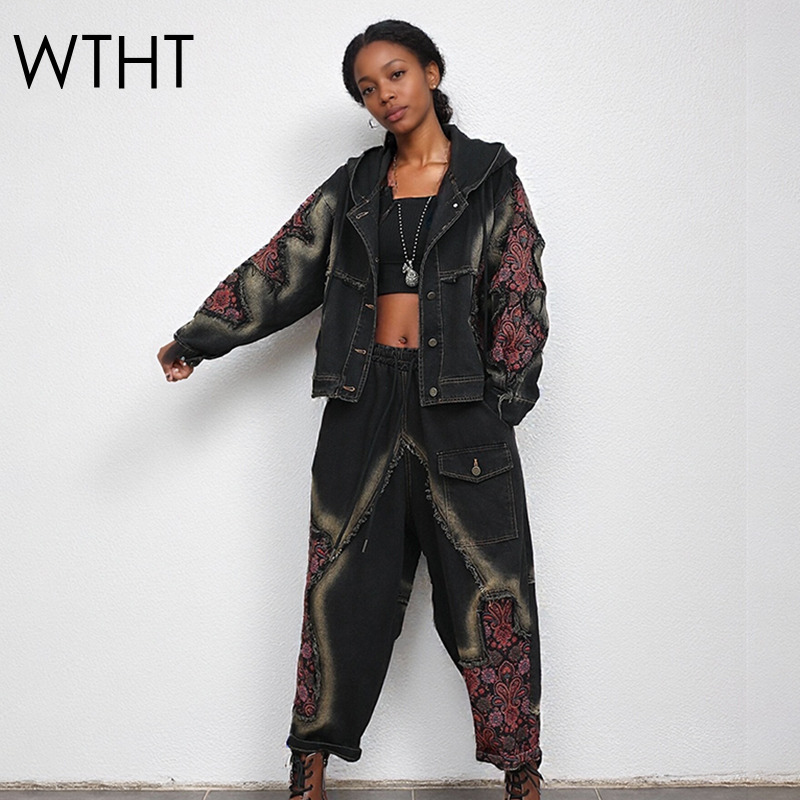 WTHT Fashion Women's Wash Patc - Women'S Fashion Denim Jacket review and price