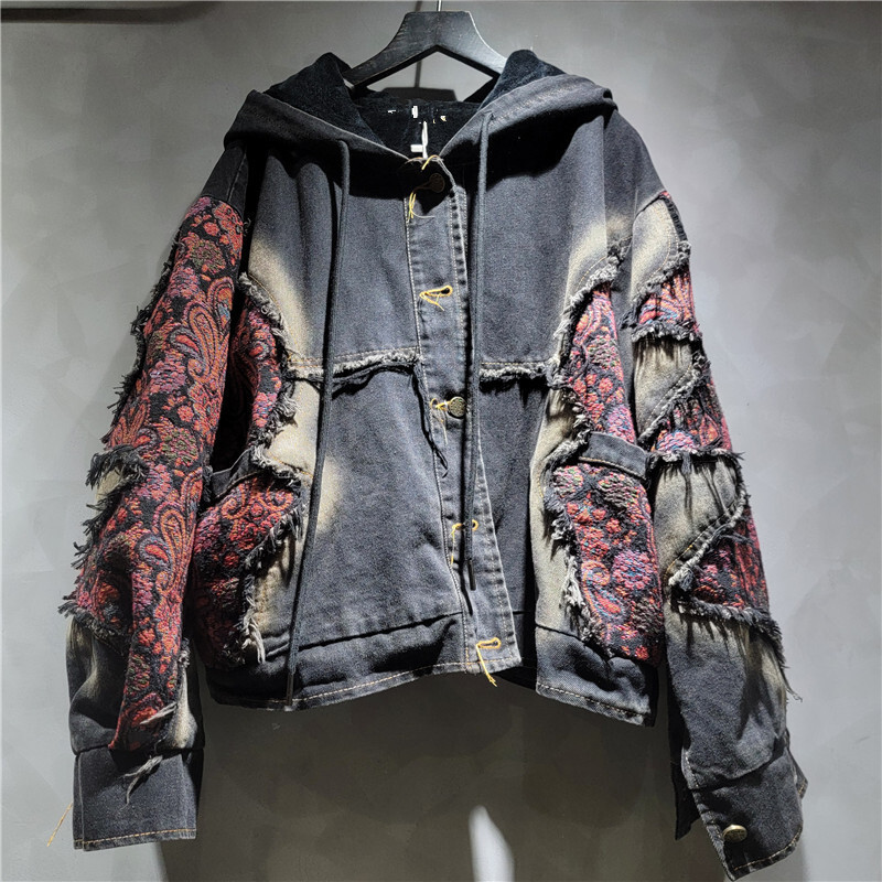 WTHT Fashion Women's Wash Patc - Women'S Fashion Denim Jacket review and price