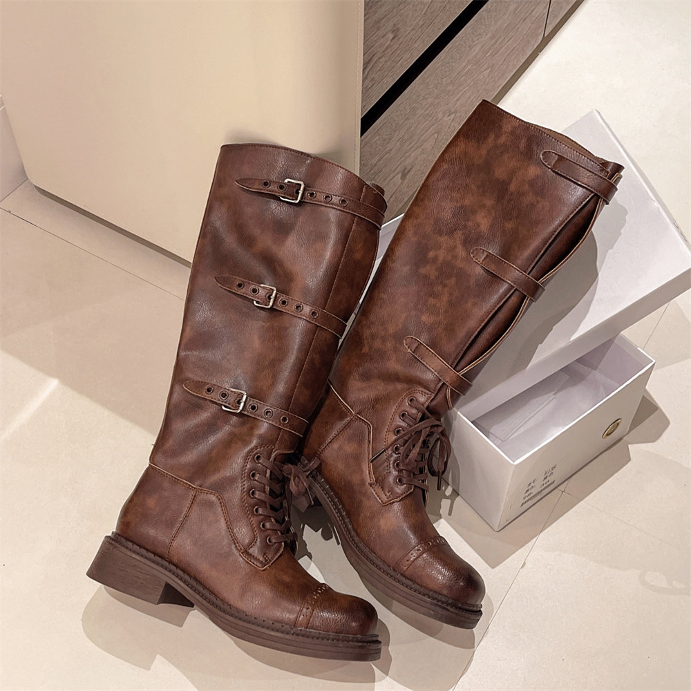 Women's Knee High Boots Vintag - Women'S Fashion Belts review and price