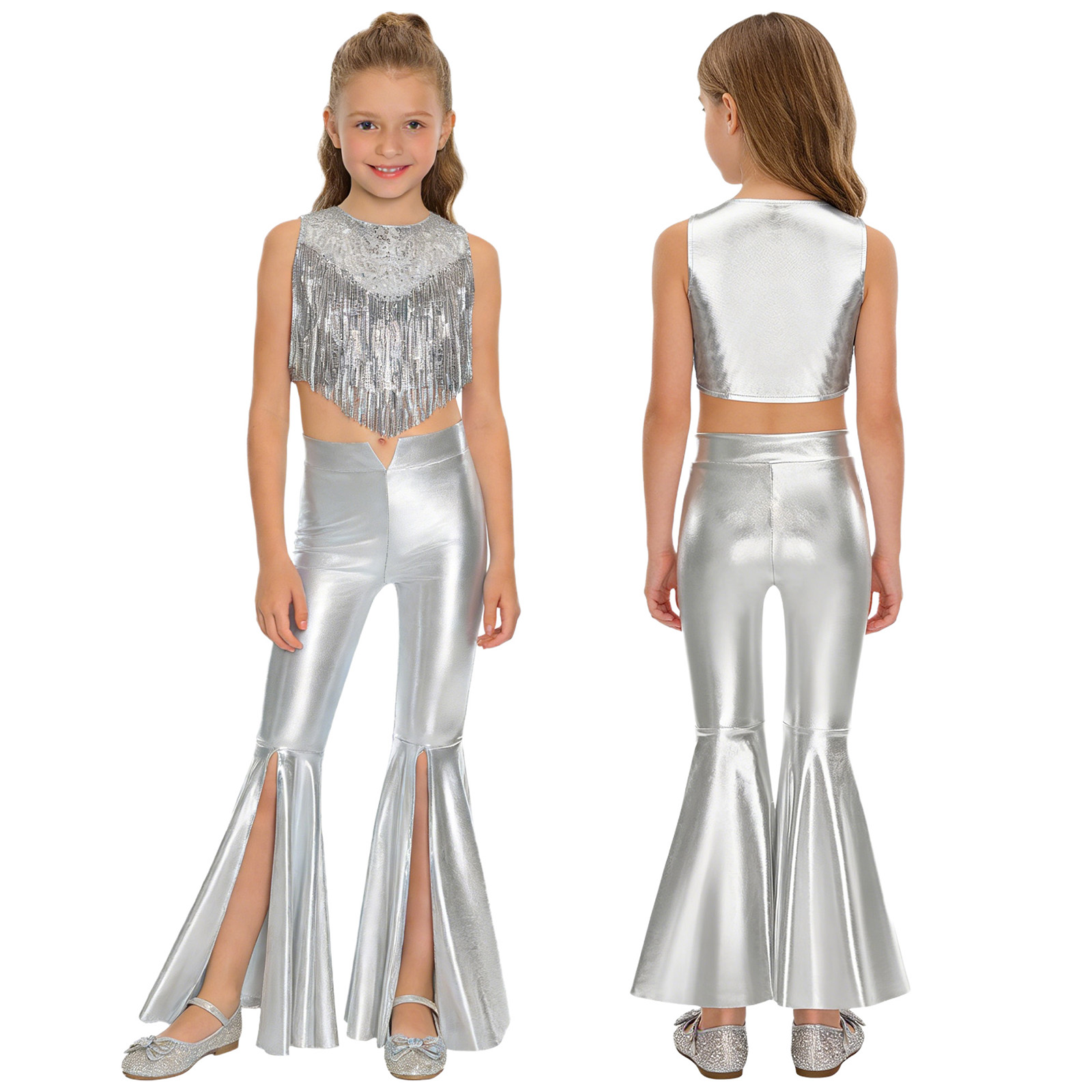 Girls 70s Disco Dance Costume  - Women'S Fashion From The 70S review and price