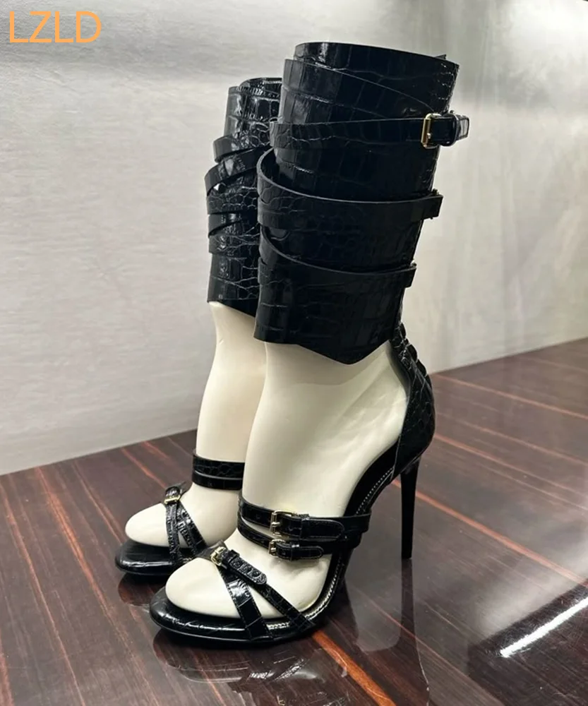 Black Sexy Catwalk Women Sanda - Women'S Fashion Belts review and price