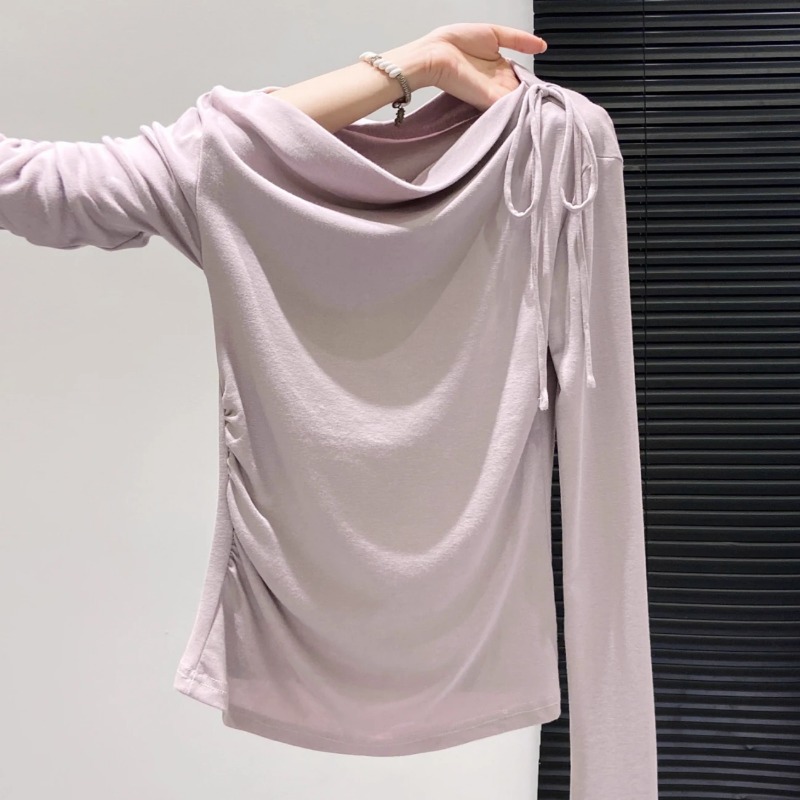 Women Drawstring Off Shoulder  - Off Shoulder Top review and price