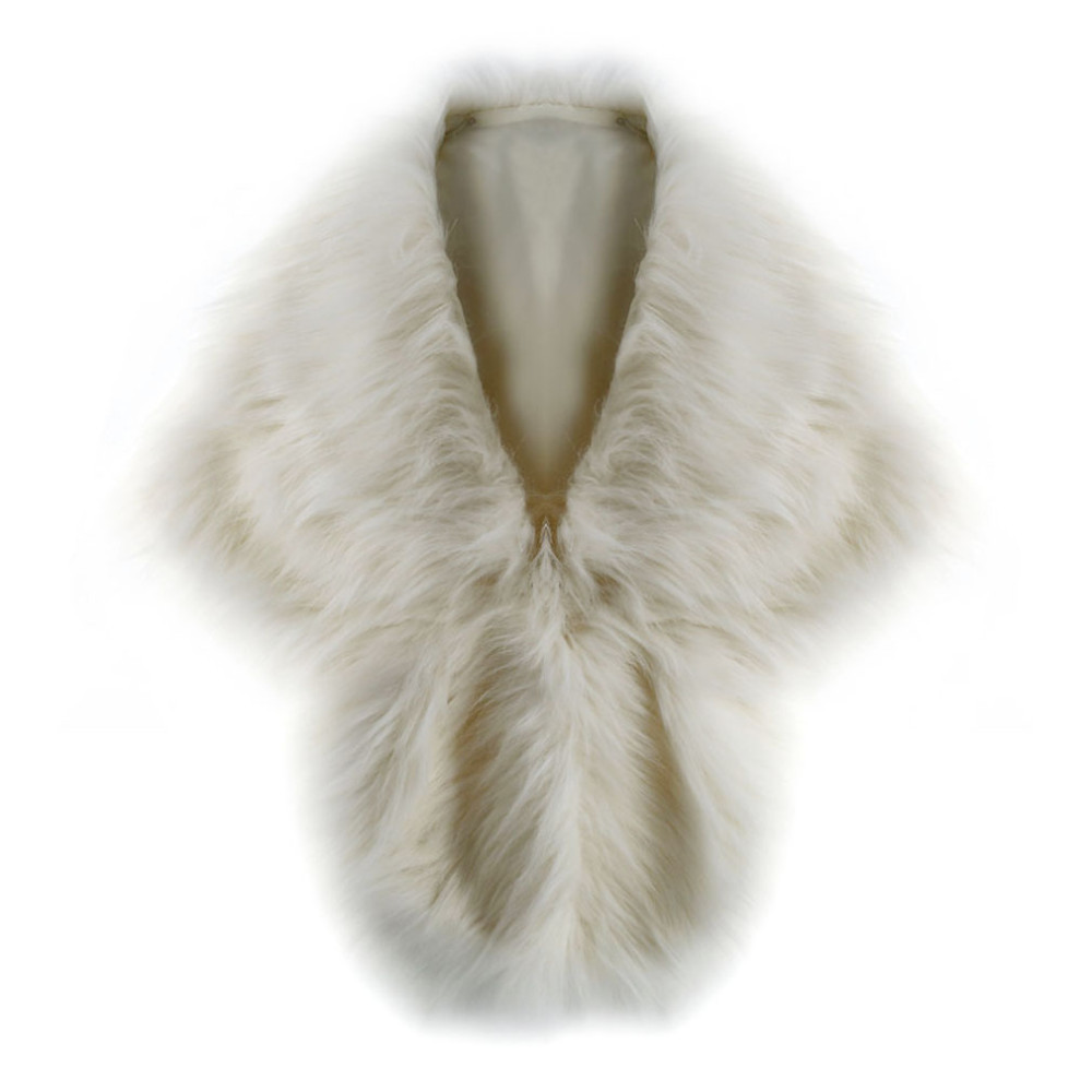 Solid Color Faux Fur Long Plus - Women'S Fashion Long Coat review and price