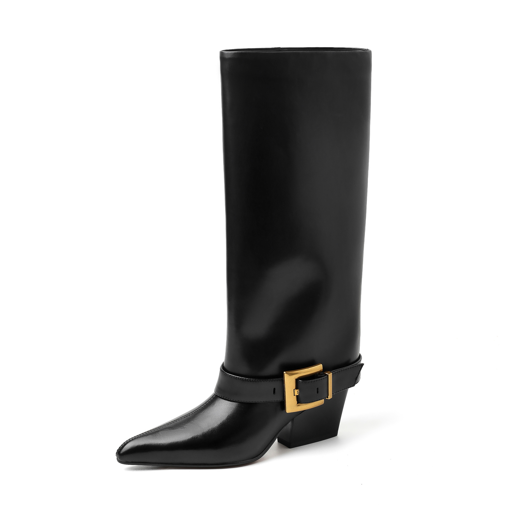 2027 Cow Skin Pointed Toe Fash - Women'S Fashion Riding Boots review and price