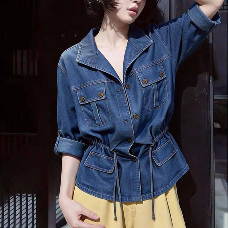 American Hong Kong Style Desig - Women'S Fashion Denim Jacket review and price