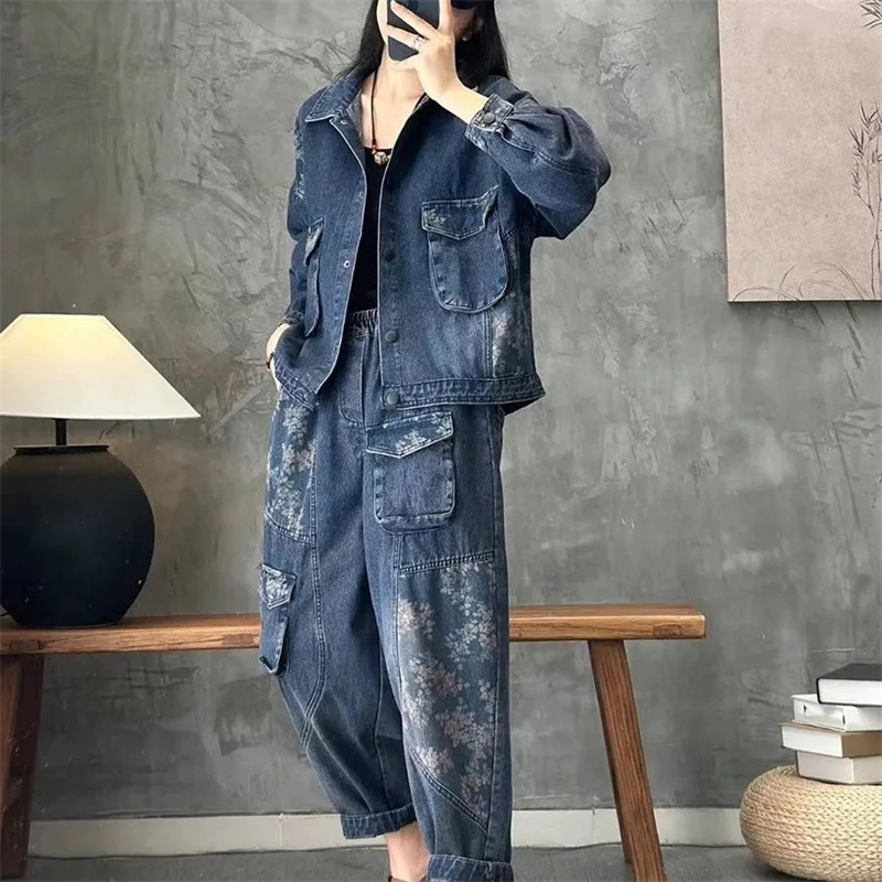 2025 Autumn Denim jacket Suits - Women'S Fashion Denim Jacket review and price