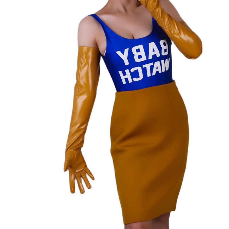 60cm Extra Long Patent Leather - Women Fashion Over 60 review and price