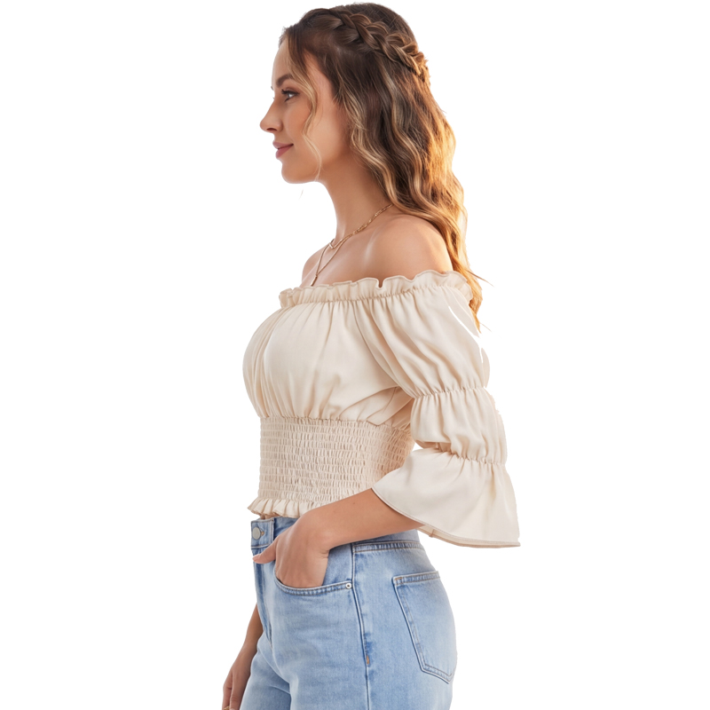 Renaissance Blouse Women Top w - Off Shoulder Top review and price