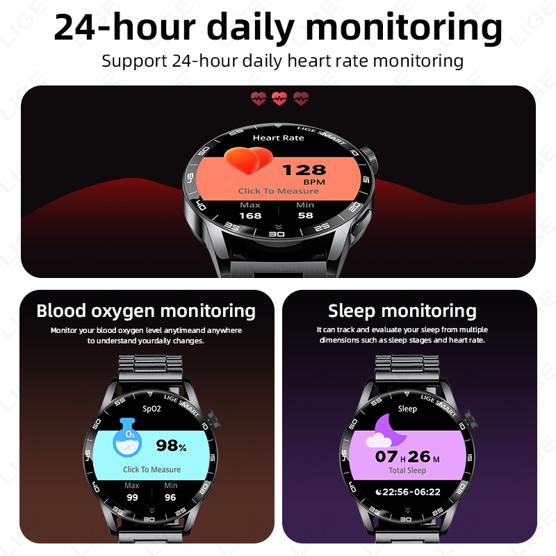 LIGE Men Fashion Smart Watch S - Women Fashion Week 2026 review and price