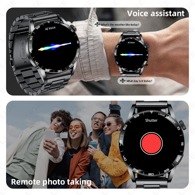 LIGE Men Fashion Smart Watch S - Women Fashion Week 2026 review and price