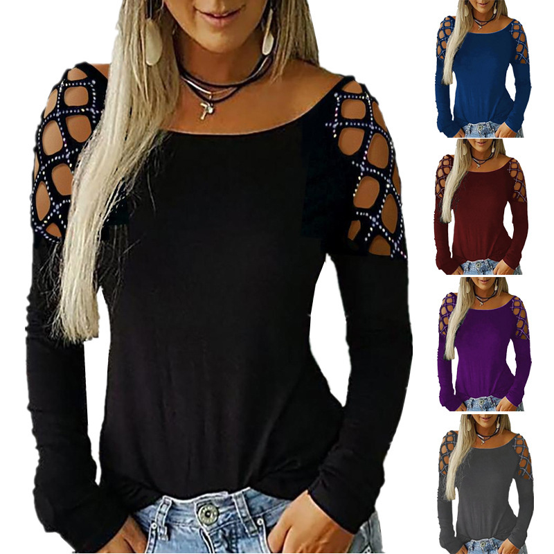 Women Off Shoulder Long Sleeve - Off Shoulder Top review and price